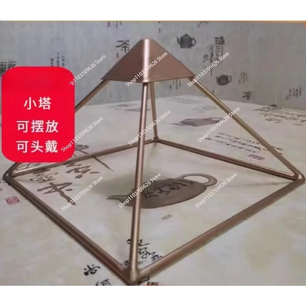 

Народное верующие Индивидуальное медное украшение в виде пирамиды для медитации и сна Медный орнамент в виде пирамиды для медитации и сна