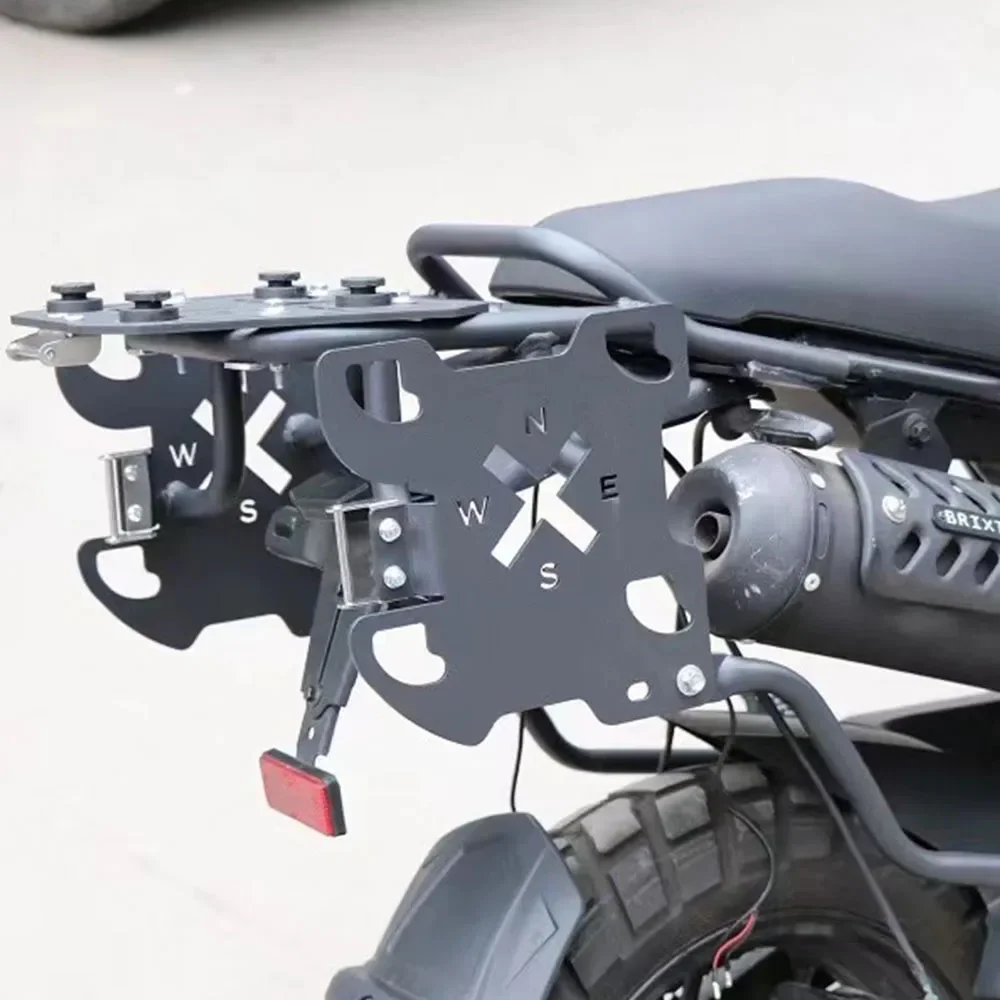 Motorcycle luggage rack for Brixton XS125 Original Saddle Bag Rack Bracket for BRIXTON XS125 XS 125 125XS Rear Rack