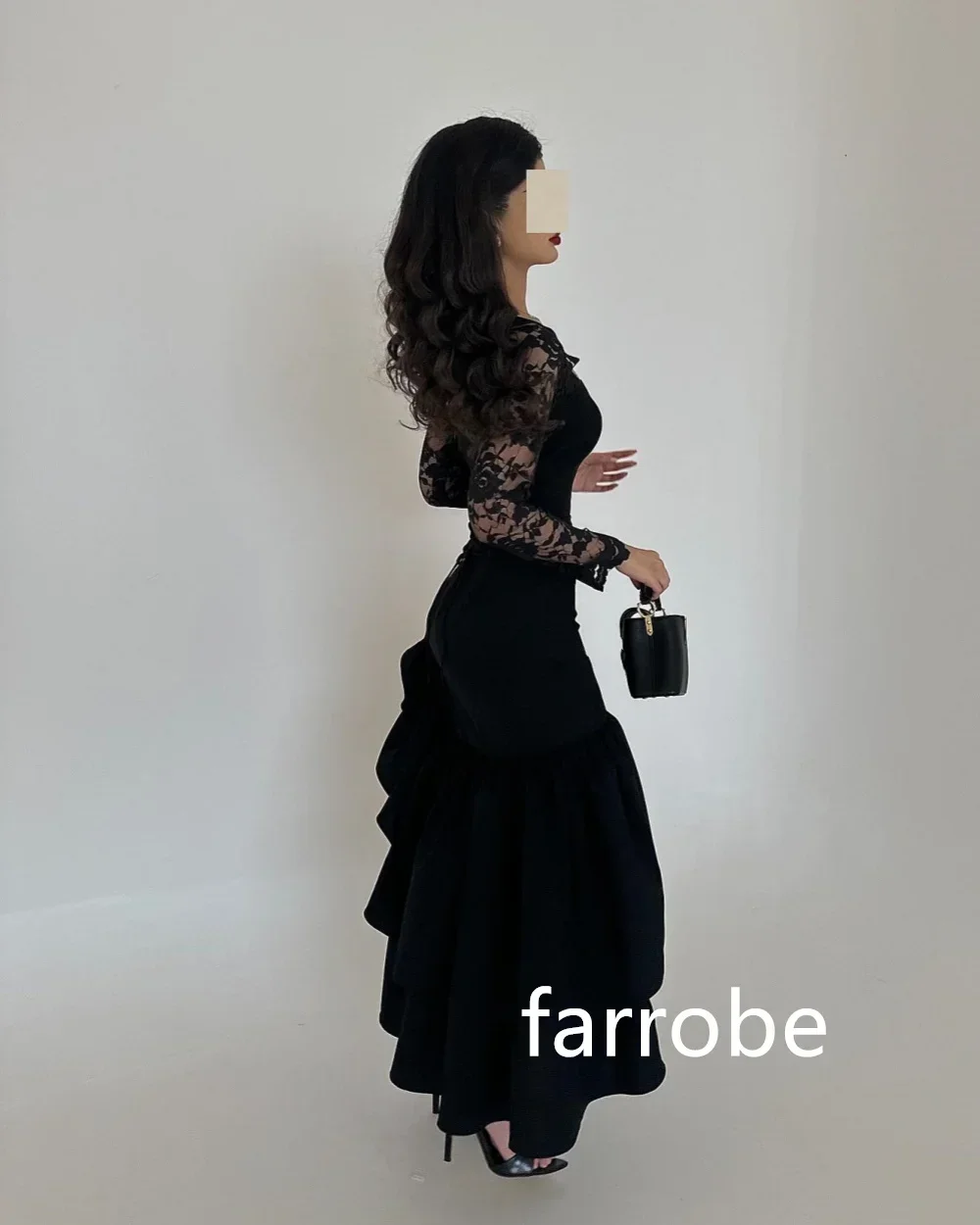 Customized Elegant Jersey Pleat Mermaid Square Neck Midi Dresses Evening Dresses Classic Exquisite Modern Style Pastrol Unisex C