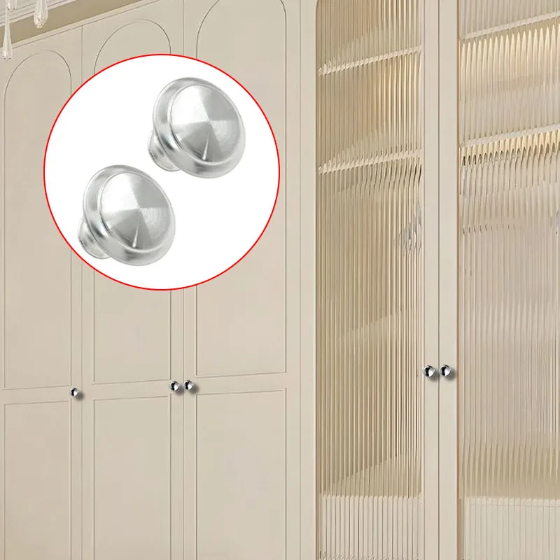 Maniglie per cassetti 4/12 pezzi, maniglie circolari per porte di armadietti per uso domestico, accessori hardware, utilizzate per armadi da cucina, cassetti