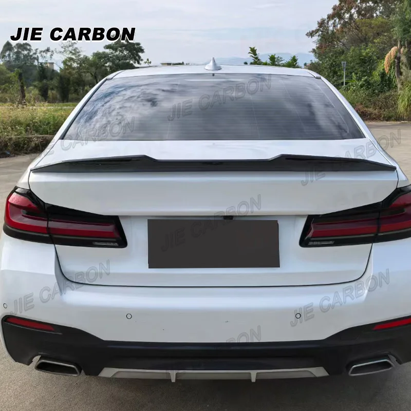

Suitable for BMW 5 Series G30/F90: Adhesive Rear Trunk Spoiler Upgrade with PSM-Style Design