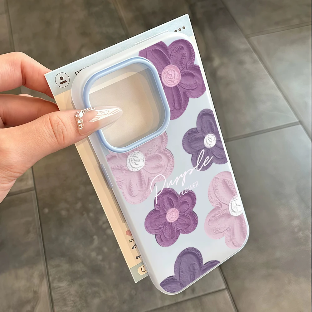 

Oil Flowers Pattern Phone Case For Xiaomi Redmi Note 14 Pro Cases Redmi Note 13 12 11 10 Pro 15C 14C 13C 4G 5G INS Fashion Funda