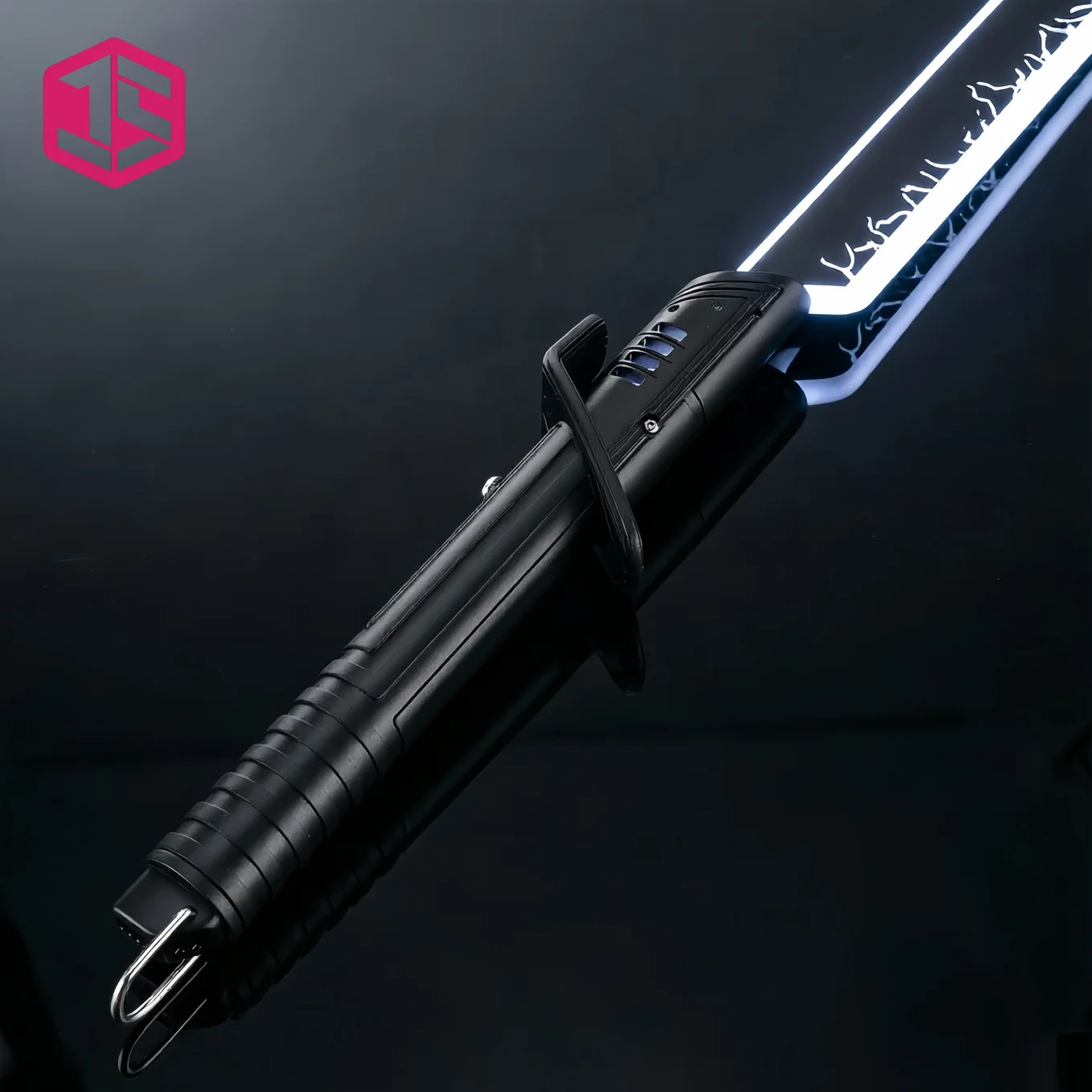 JS Saber Dark Sword Versión Simplificada, Sable de Luz para Duelos Intensos, Sable de Luz con Cambio Infinito de Color, Accesorio de Cosplay