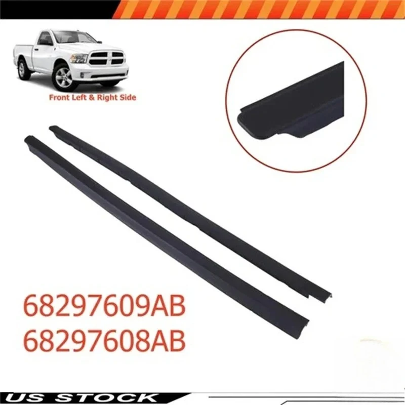 

Для RAM 1500 2500 3500 4500 (2009-2022) — передние левая и правая накладки на лобовое стекло 68297609AB 68297608AB