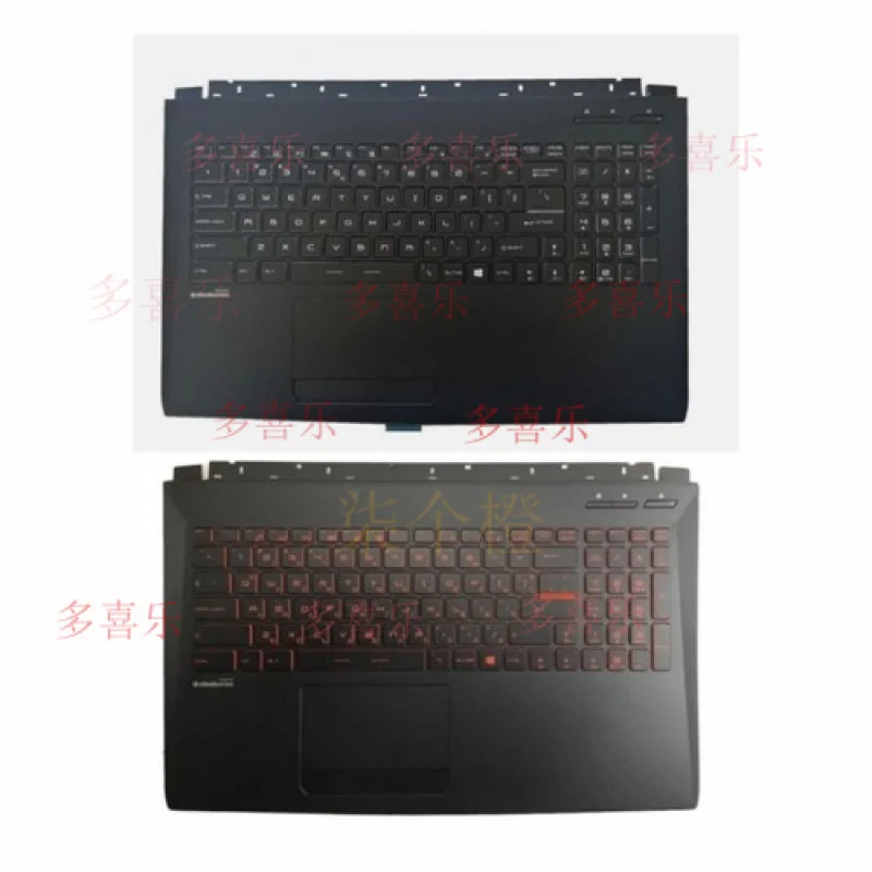 

QQ FOR MSI GL62 GP62 MS-16J4 16J9 Upper Case Palmrest With Keyboard Backlight | Black | Unit