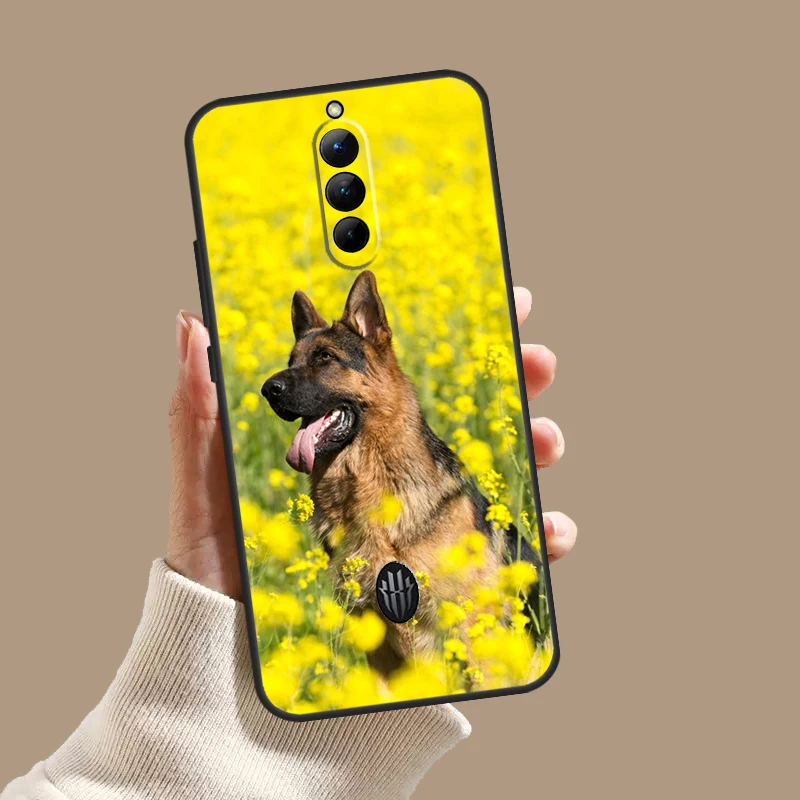 German Shepherd Dog Case For ZTE Red Magic 8S 8 9 Pro Plus Cover For Nubia Red Magic 6 7 6S 7S Pro 6R 5S 5G