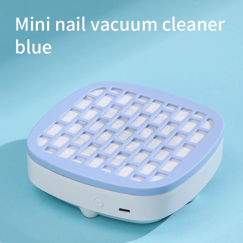 Mini Nail Collector Professionele Nail Dust Extractor USB Dust Suction Collector Gel Nail Duster voor Nail Art Salon Apparatuur