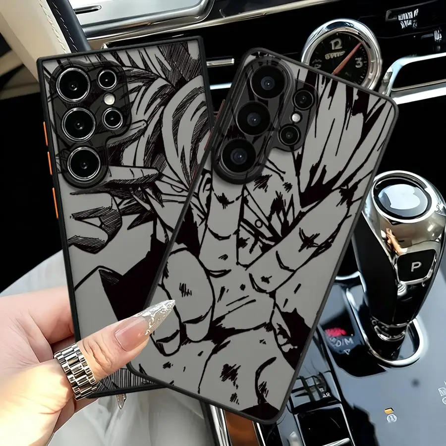 Case for Samsung Galaxy S26 S24 Plus Note 20 Ultra 10+ S23 FE S25 Ultra S20 FE S21 S22 Funda Back Phone Cover Dragon B-Balls