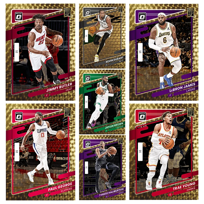 

Домашняя карта Panini Basketball Star Card Butler Paul George Durant Trae Young James, коллекция персонажей, карты, игрушки, подарок
