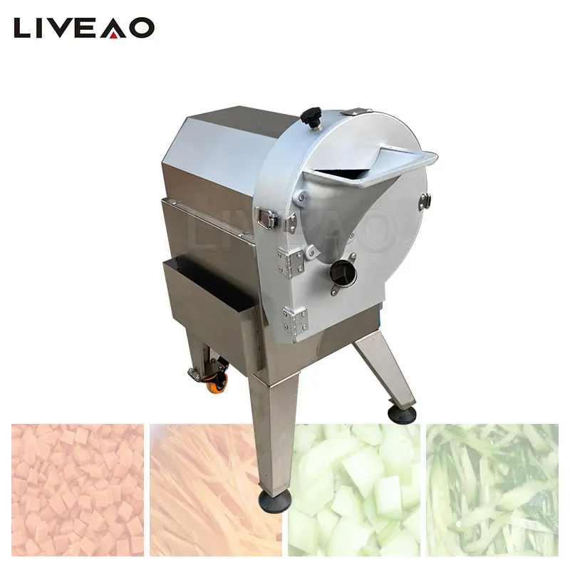 Multi-Function Automatic Cutting Machine Commercial Electric Potato Carrot Ginger Slicer Shred Vegetable Cutter