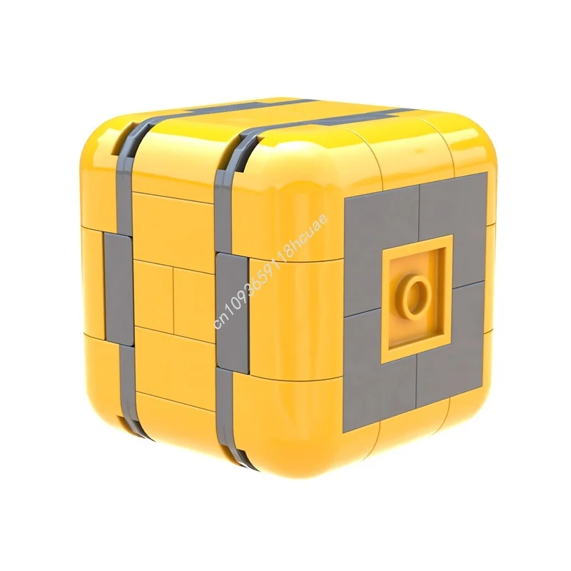 ตัวต่อ MOC ขนาดใหญ่ รูปทรงกล่องกลม 230 ชิ้น ชุดเสริมสำหรับประกอบโมเดล ของขวัญคริสต์มาส ของเล่นตัวต่อ DIY ไอเดียประกอบเอง ของขวัญวันเกิด