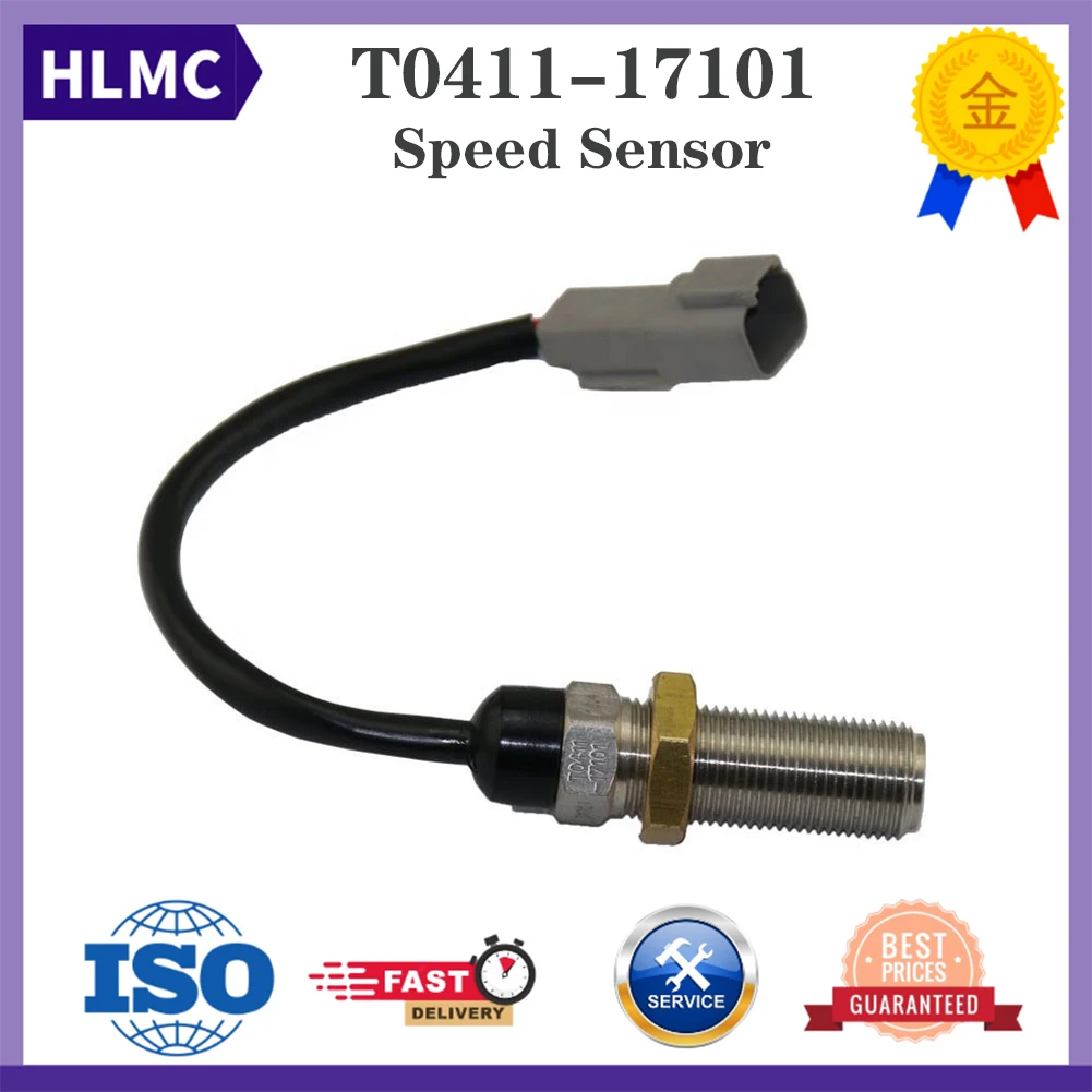 Excavator Spare Parts Excavator Engine Speed Sensor T0411-17101 High And Low Transmitter Switch Pressure Sensor M18 for YC85