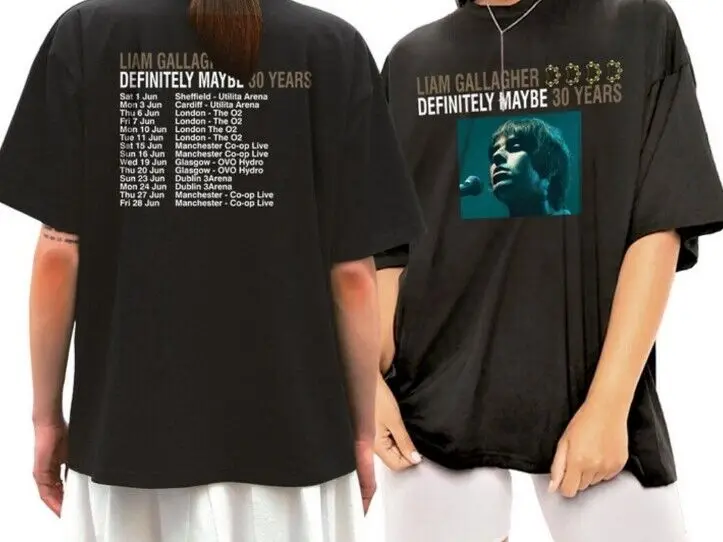 Legendary Liam Gallagher 2024 shirt Definitely Maybe 2024 Tour T-Shirt