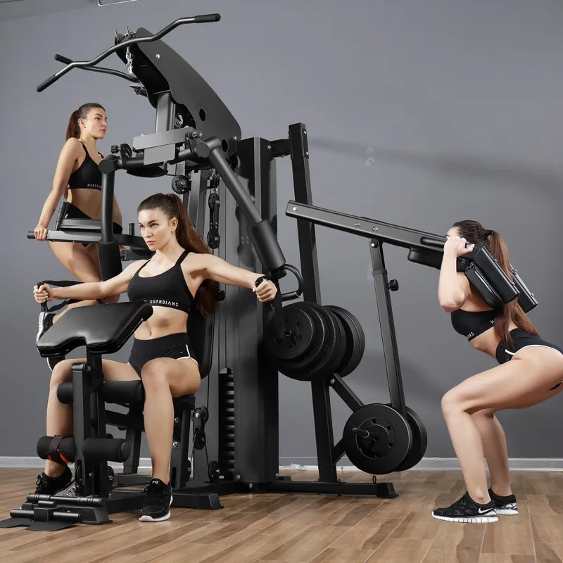 

One to Three Person Multi functional Chest Pushing, Chest Pinching, Parallel Bars, Pull and Pull Comprehensive Trainer
