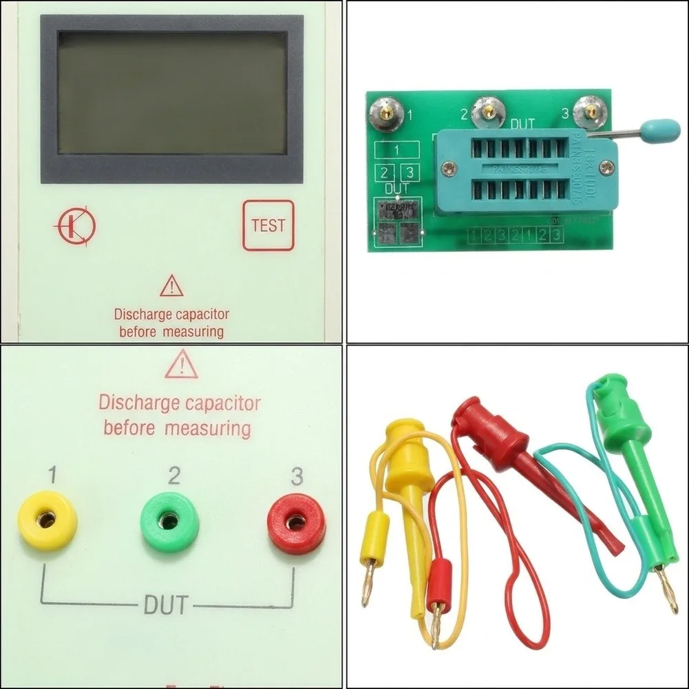 MK-328 Battery Operated Transistor Tester for Full Device Recognition and Parameter Measurement of Common Semiconductor Parts