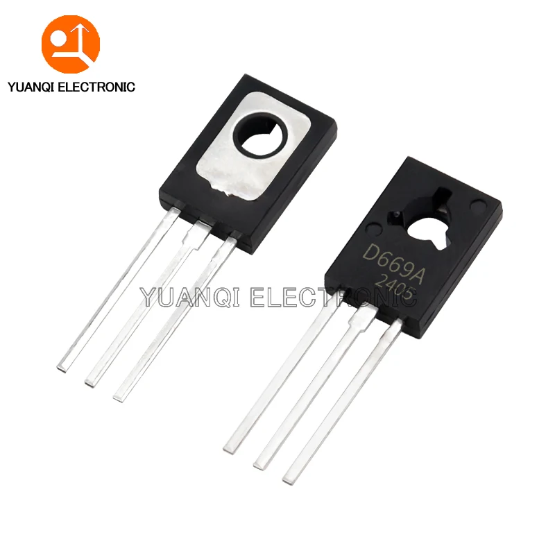 10pcs 2SD882 2SB772 2SB649A 2SD669A TO-126 D882 D669A B649A B772 트랜지스터 TO126