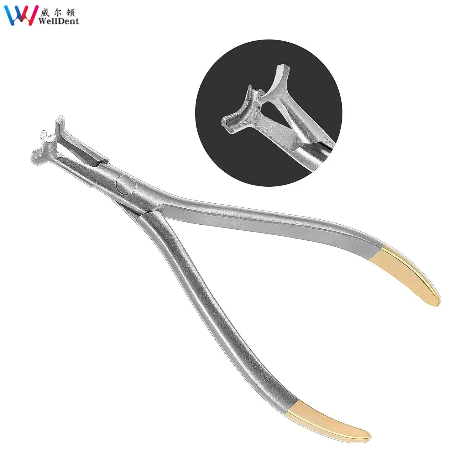 Orthodontic Niti Pliers Cinch Back Pliers Dental Distal End Bending Plier