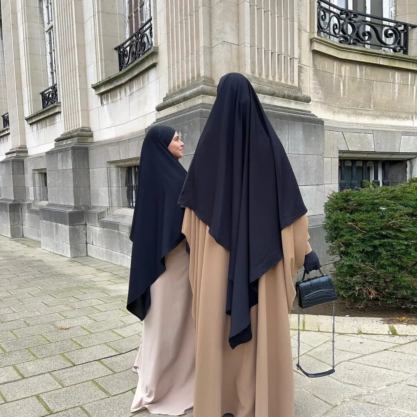 Hijab largo islámico para mujer, bufanda grande de oración Khimar, cubierta completa Nida, chales para la cabeza, pañuelo para la cabeza