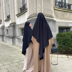 Moslim Vrouwen Lange Hijab Islamic Khimar Gebed Grote Sjaal Nida Volledige Cover Hoofd Sjaals Hoofddoek Hoofddoek Wrap Voor Vrouwen