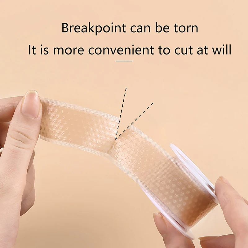 1Roll Silicone Anti Wear Stickers Heel Anti Friction Sticker Tape Wear-Resistant Foot Protection Sticker Shoe Accessories