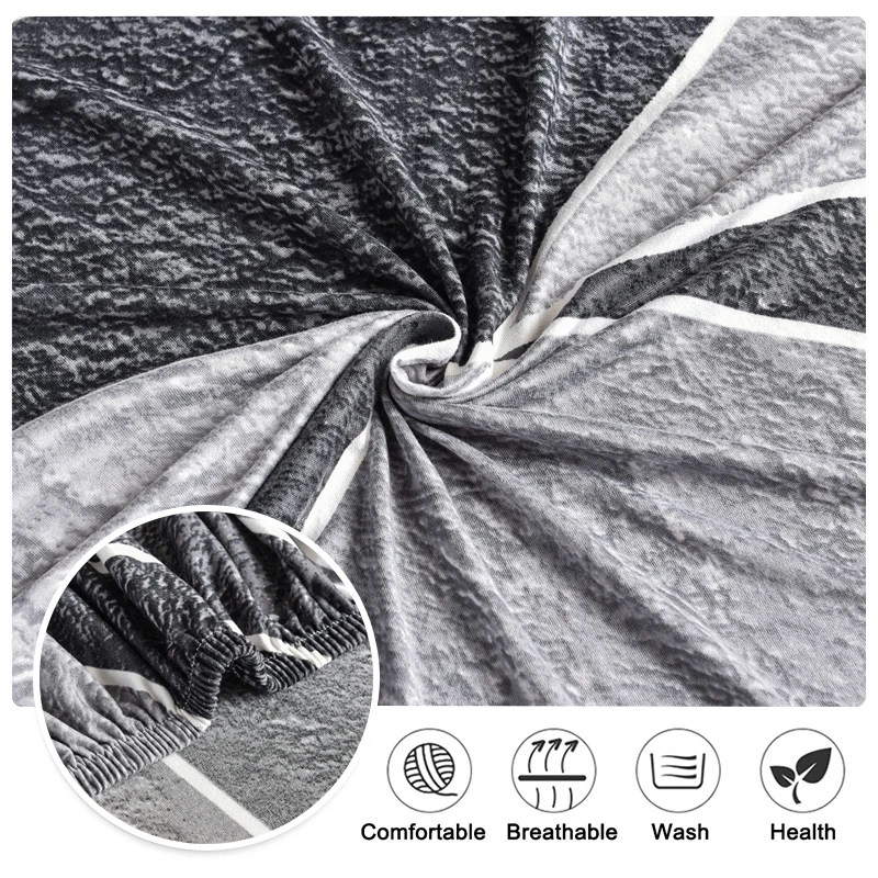 Description Picture 6 of itemStretch Sofa Slipcovers Furniture Protector Full-incluve Non-slip Sofa Covers with Elastic Bottom Floral Sofa Towel Couch Cover