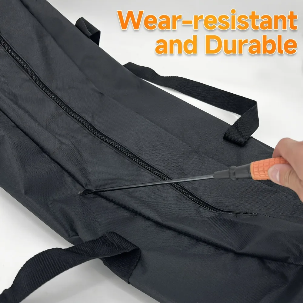 Bild 6: Extra große Reisetasche mit Reißverschluss, perfekt zum Aufbewahren von Reise-, Camping- und Sportausrüstung, ideal für Camping und Outdoor-Aktivitäten.