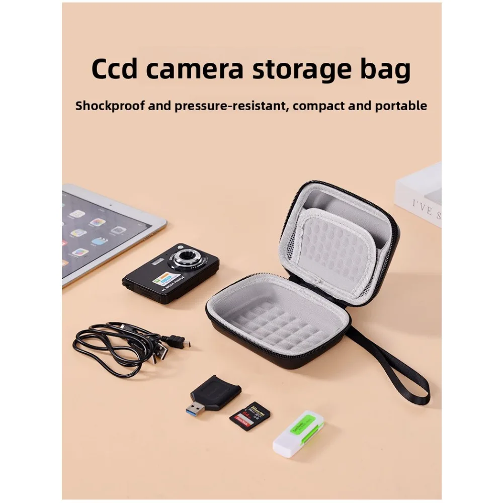 For Sony/Canon/Nikon Digital Cameras Perfect For CCD Camera Storage Holder for SD Card and Accessories Case
