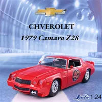 1:24 1979 Chevrolet Camaro Z28 Alloy Car Diecast Toy Vehicles Car Model Miniature Scale Model Car Toys For Children J68