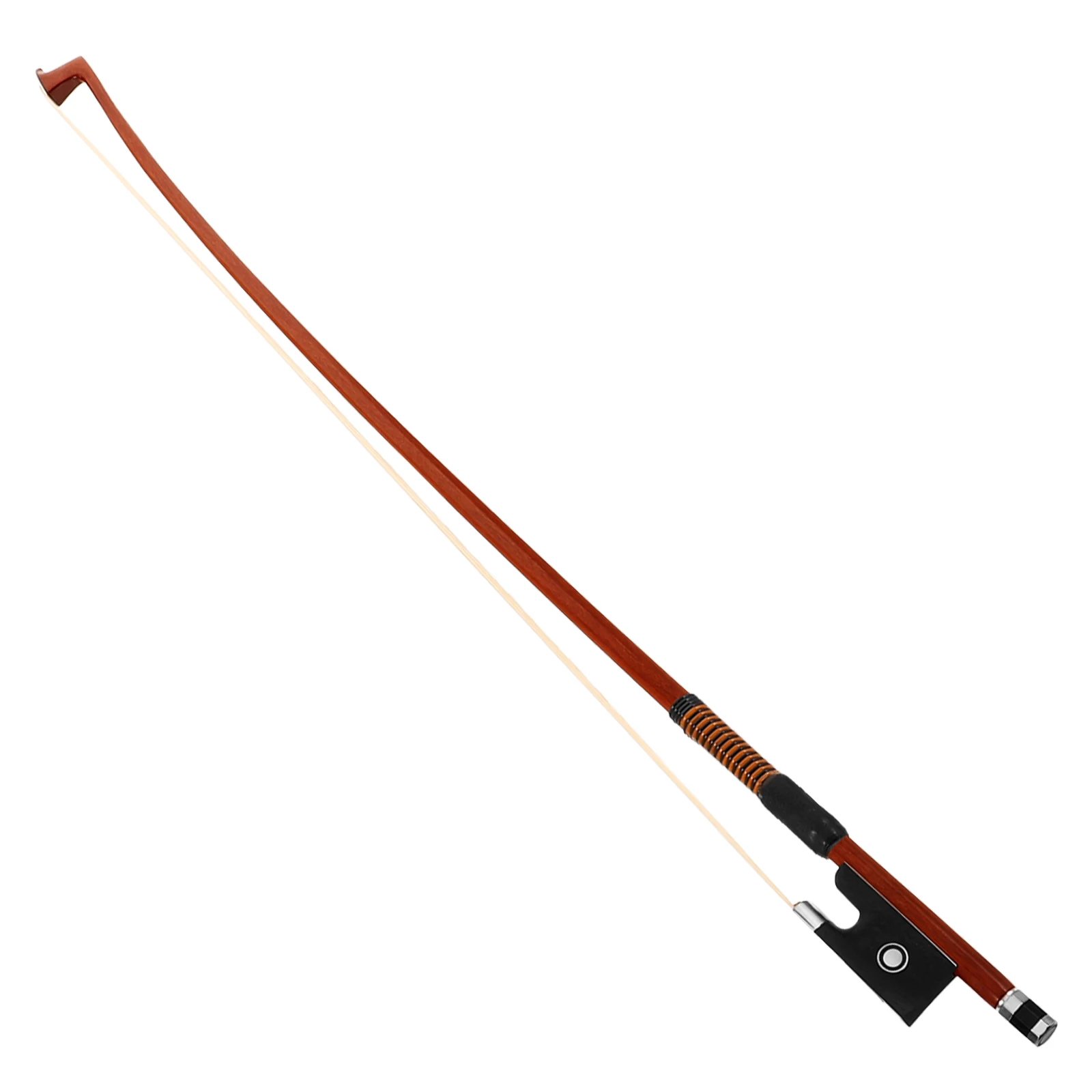 

1 4 Violin Bow Replacement Natural Horsetail Hair Wooden Bow Straight Body Violin Part Loud Clear Tone Instrument Accessory