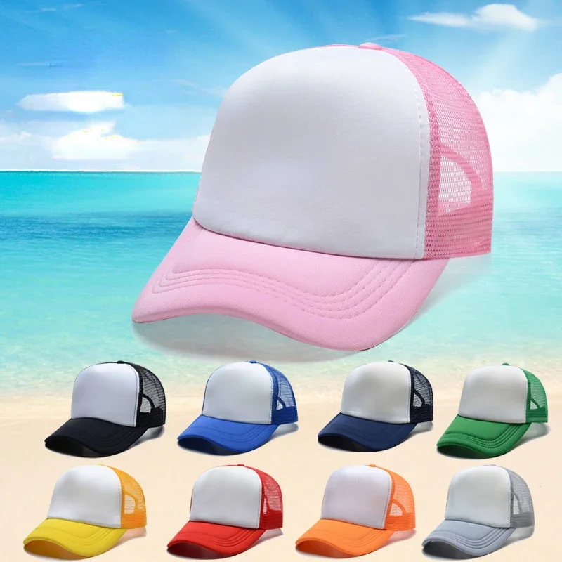 

Women Men Summer Mesh Baseball Cap Adjustable Snapback Hats Outdoor Travel Hip Hop Trucker Cap Streetwear Dad Hat