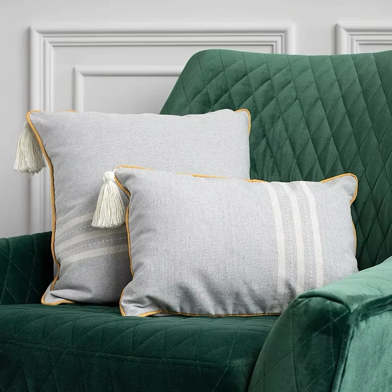 Gray Pillows Simple…