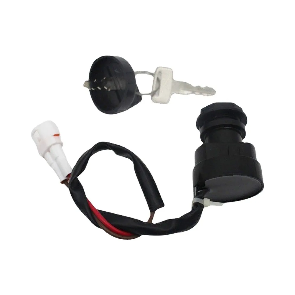 For ATV Engine Starting Ignition Switch Replacement Ignition Key As Shown Non-deformation Design Quick Installation