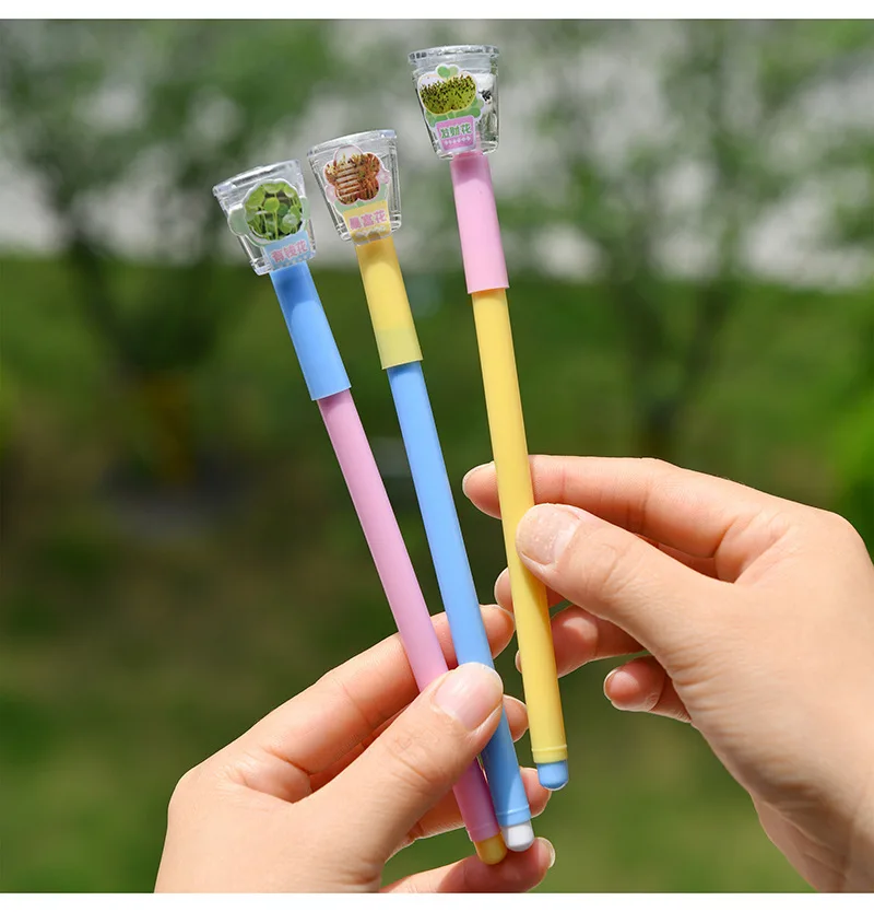 قلم محايد للمناظر الطبيعية الصغيرة، 0.5 مم أسود، قلم زراعة مناسب للوازم المكتبية للطلاب لمراقبة النمو #2