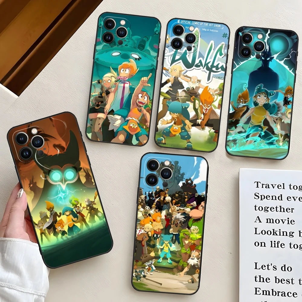 Game W-Wakfu Phone Case For Iphone 15 16 Pro Max 14 Mini 13 12 11 X Xr Xs 6s 7 8 Plus Back Cover