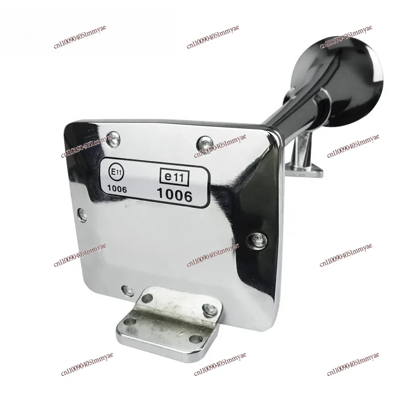 

2025 150dB Truck Train Square Hadley Trumpet Chrome Air Horn Kit for Truck
