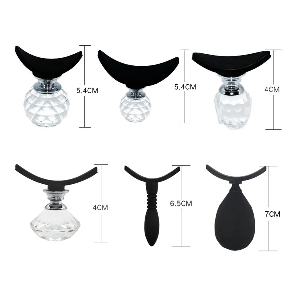 1pc Lidschatten Stempel Silikon Make-Up-Tool Für Multi-Level Lidschatten Design Tragbare Praktische Dichtung Schwarz Kosmetik Kunst