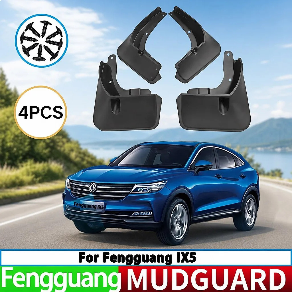 

For Fengguang IX5 Car Tire Fender Splash Guard Front Rear Mud Flaps 4Pcs Auto Parts