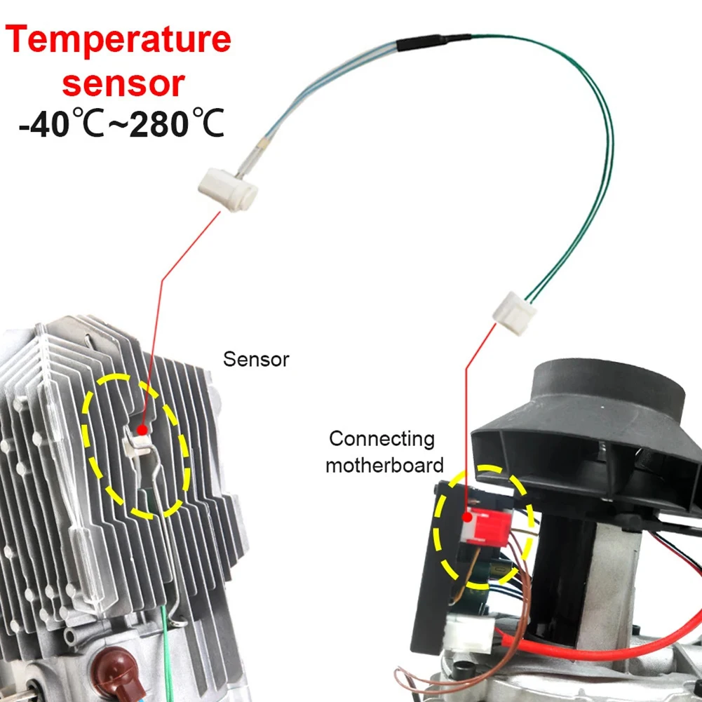 30cm Diesel Air Parking Heater Temperature Sensor Designed for Webasto/Eberspacher Ensures Accurate Air Inlet Readings