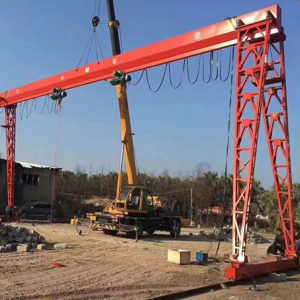 1-3 Ton Aluminum Alloy A-Frame Gantry Crane, Lightweight Portable & High Stability Power Component For Workshop Use