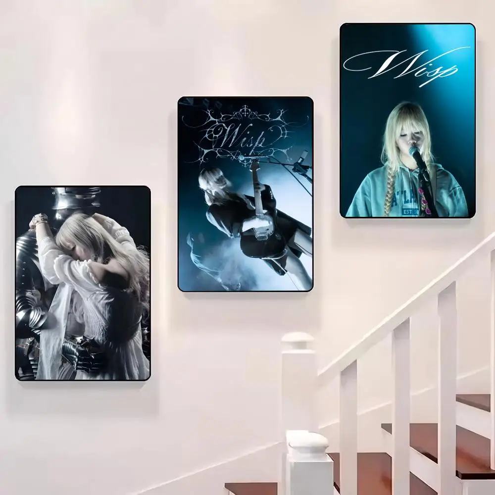 

W-Wisp Singer Sword Music Poster Sticky Wall Waterproof Home Living Room Bedroom Bar Aesthetic Decoration Perfect Gift