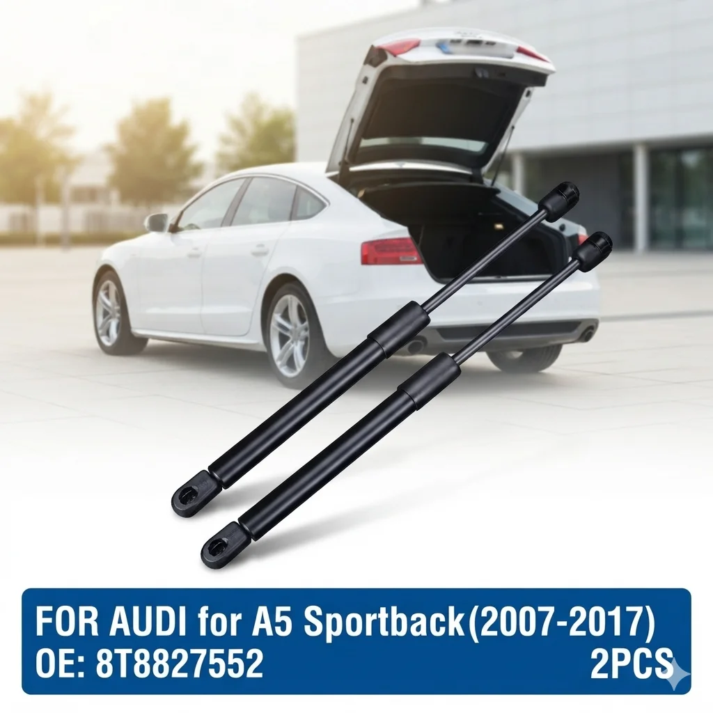 2PCS Auto Rear Tailgate Boot Trunk Gas Spring Struts Accessories For Audi A5 Sportback 8TA 2007-2017 8T8827552