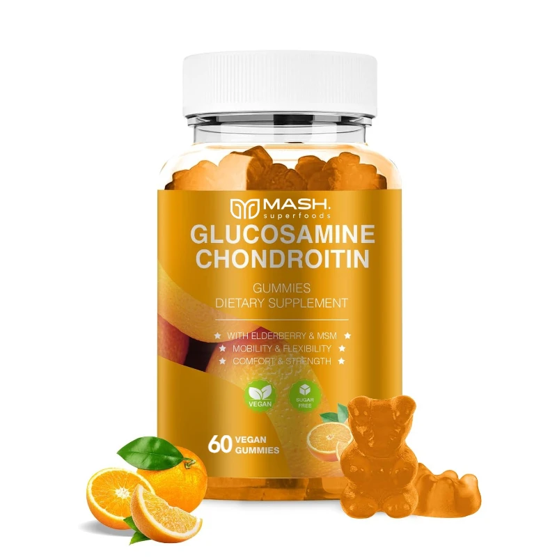 Glucosamine Chondroitin Capsules MSM Turmeric Boswellia - Joint Support Antioxidant Properties, Helps with Inflammatory Respon