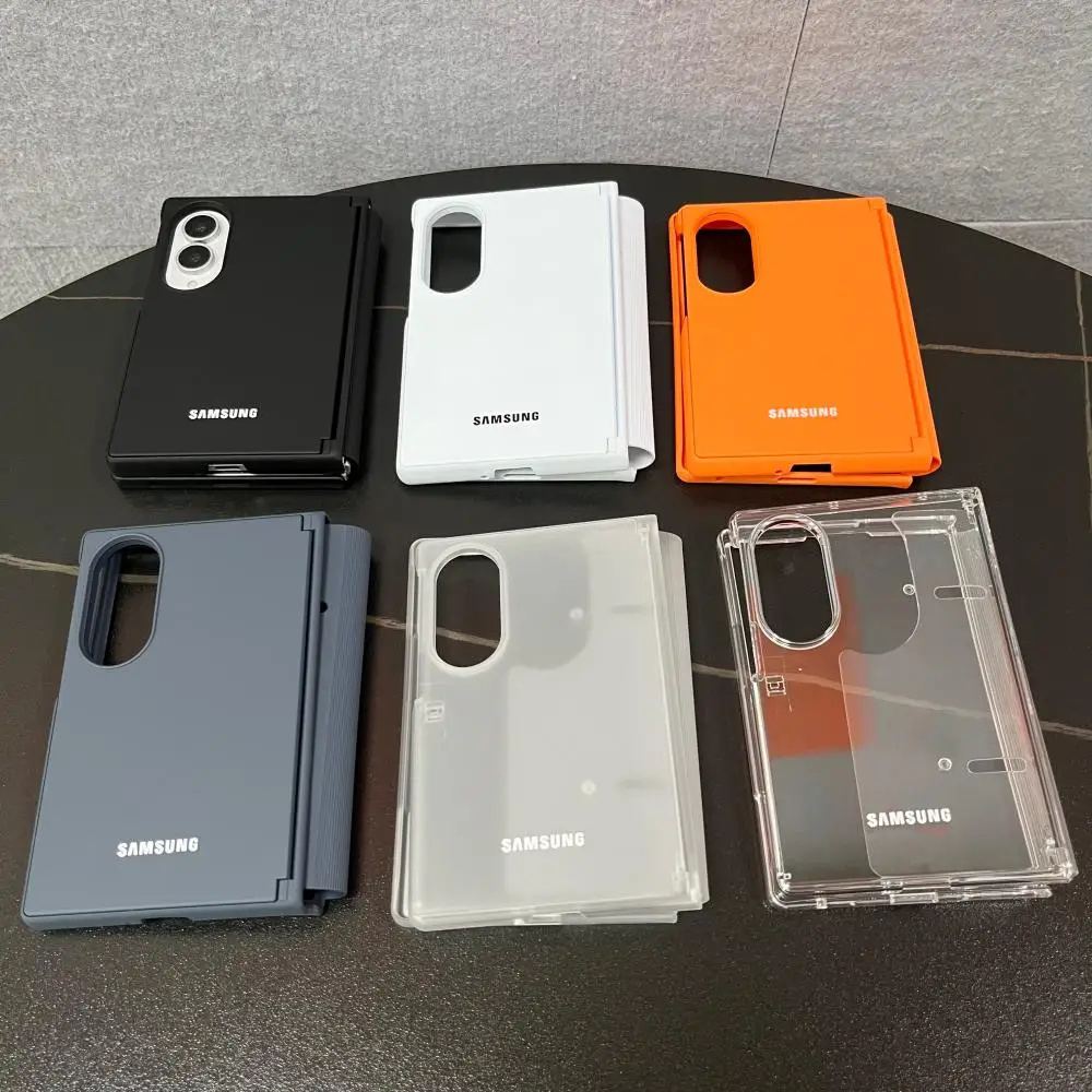 Einfarbige Scharnierschutz-Handyhülle für Samsung Galaxy Z Fold 8Ultra Fold8 7 6 Unsichtbare Halterung Stoßfeste Schutzhülle – Detail 2