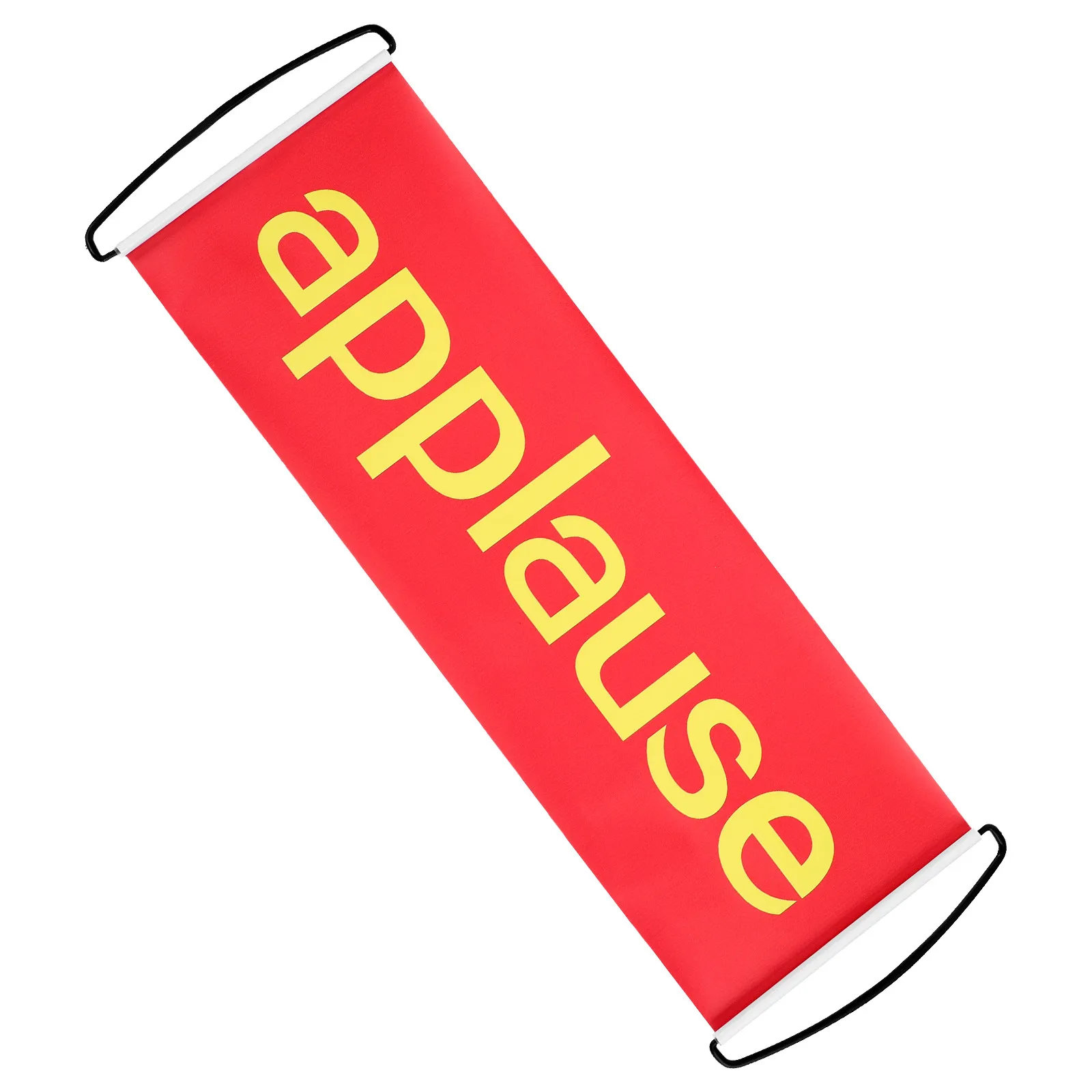 

Applause Banner Automatic Retractable Cheer Prop for Parties Weddings Birthdays Bachelorette Events Small Theater Shows Portable