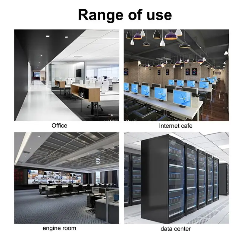 8-Port-CAT6-RJ45-Durchgangskoppler-Patchpanel mit Rückwandmontage oder Rackmontage für Cat6-UTP-STP-Verkabelung direkt per