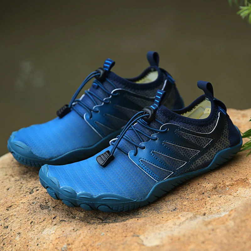 New Adult Men Women Rubber Neoprene Diving Shoes Anti-Skid Beachwear Wading Sports Surfing Sneakers Gradient Socks Swimming Fins image 4