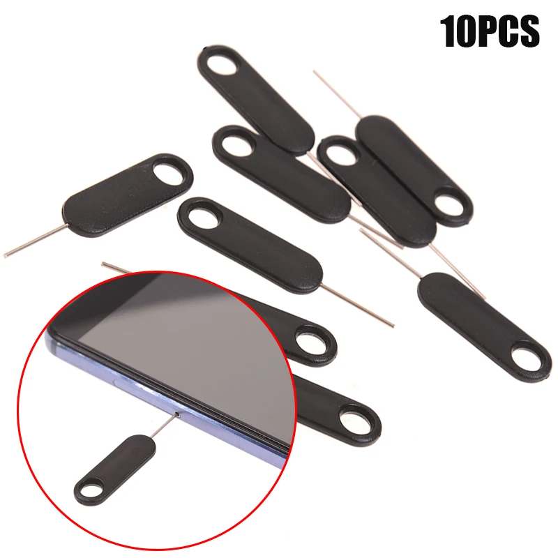 

New 10pcs Universal Sim Card Tray Pin Ejecting Removal Needle Opener Ejector For Phone 7 6S 6 Plus 5 For Huawei For Xaomi