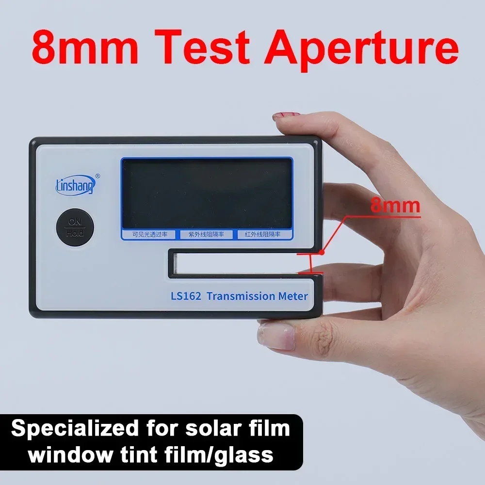 2026NEW Advanced Linshang Transmission Meter LS162 LS162A Coloured Glass Tint Meter Reader Film Tint Meter for Car Window view 6