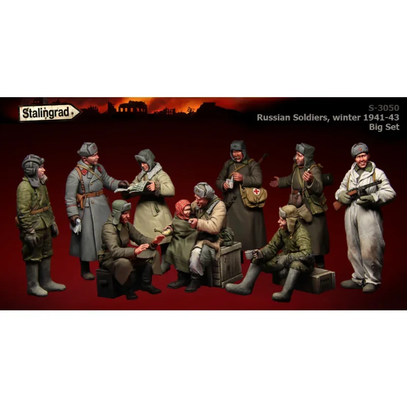 

1/35 Scale Die-cast Resin Soldiers Need To Manually Color The Model Free Shipping