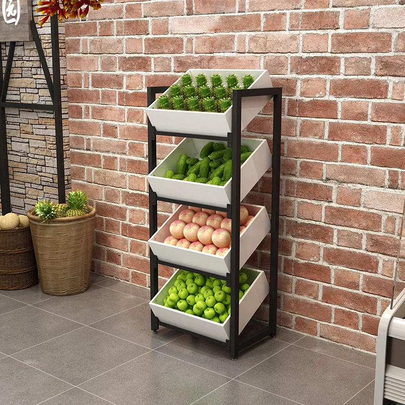 

Fruit shelves, fruit store shelves, supermarkets, shopping malls, vegetables, melons and fruits display cabinets, fruit shelves